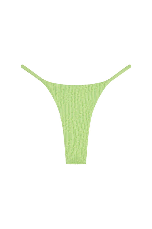 BRAZIL THONG - HONEYDEW SUMMER PLAID