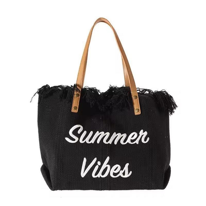 Summer vibes Beach Bags