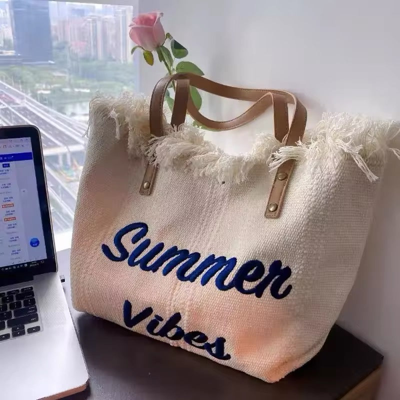 Summer vibes Beach Bags