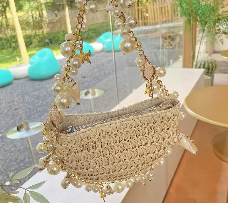 Pearl Straw Woven