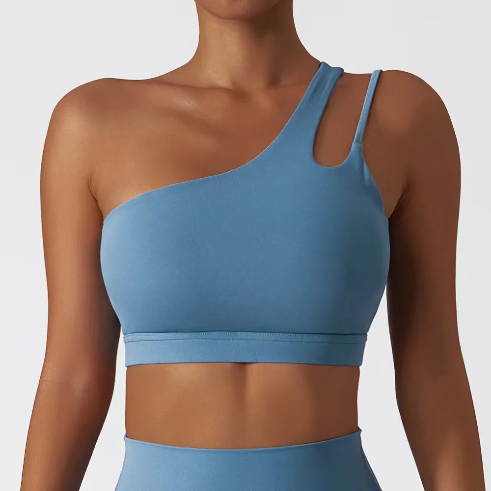 Aerix One Shoulder Sports Bra