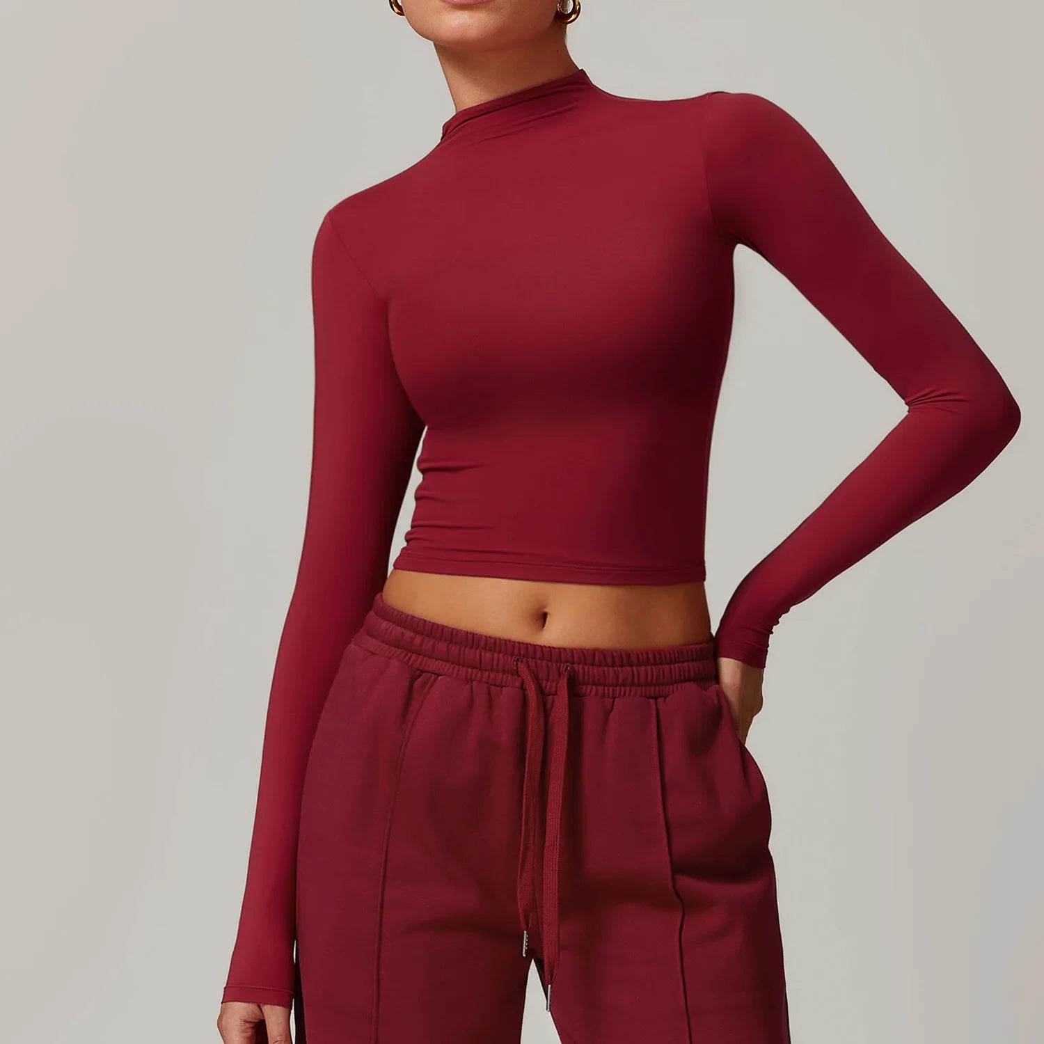 Revo Long Sleeved Crop Top