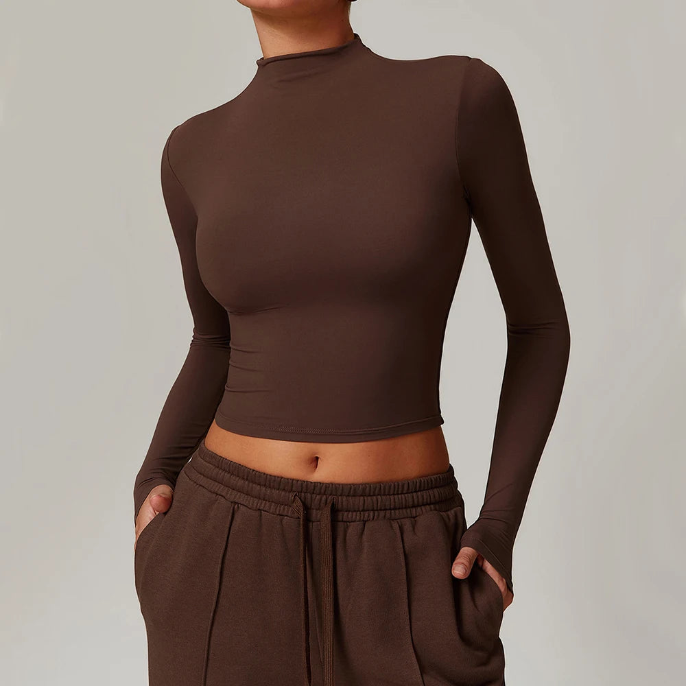 Revo Long Sleeved Crop Top